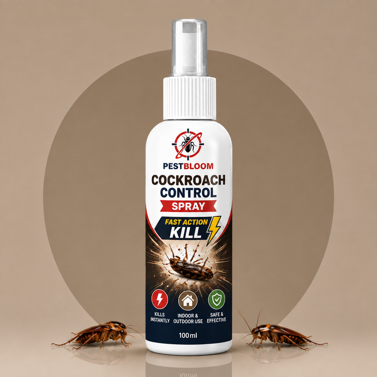 PestBloom™ Cockroach Control Spray - 100ml ( Pack Off 2🔥)
