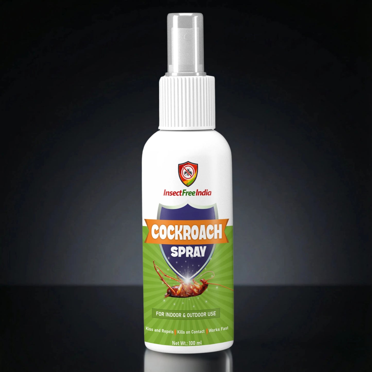 Cockroach Repellent Spray for Kitchen & Home | Herbal Non-Toxic Formula | Safe for Family | Insect Free India