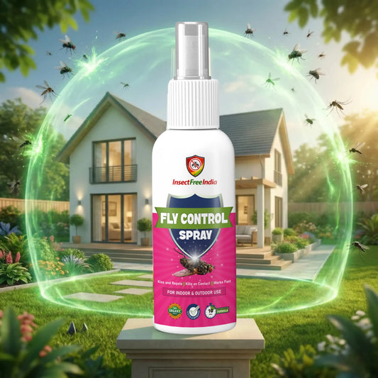 Fly Repellent Spray for Kitchen & Home | Herbal Fly Control Concentrate | Natural & Safe | Insect Free India