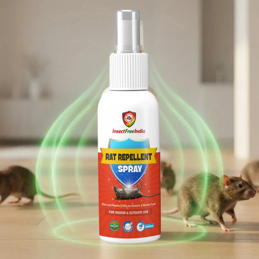 Rat Repellent Spray for Home & Storage | Herbal Rodent Control | Non-Toxic & Safe | Insect Free India