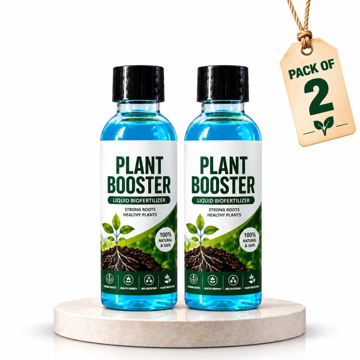 Plant Booster Liquid Biofertilizer ( Pack Off 2🔥 )