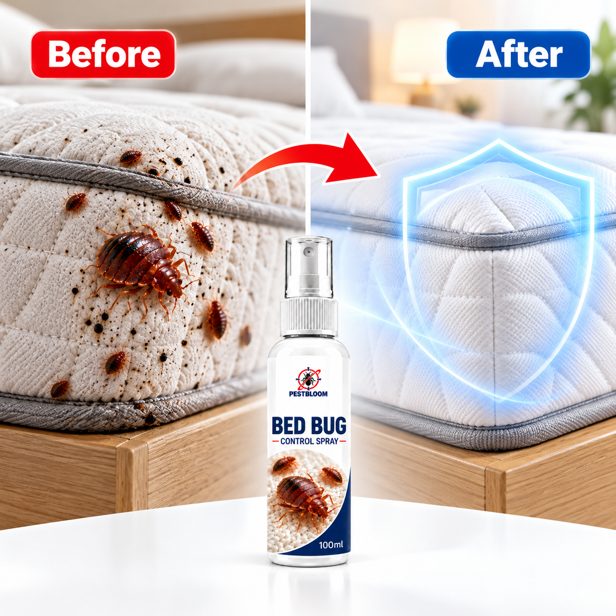 PestBloom™ Bed Bug Control Spray – 100ml | Pack of 2