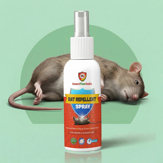 Rat Repellent Spray for Home & Storage | Herbal Rodent Control | Non-Toxic & Safe | Insect Free India
