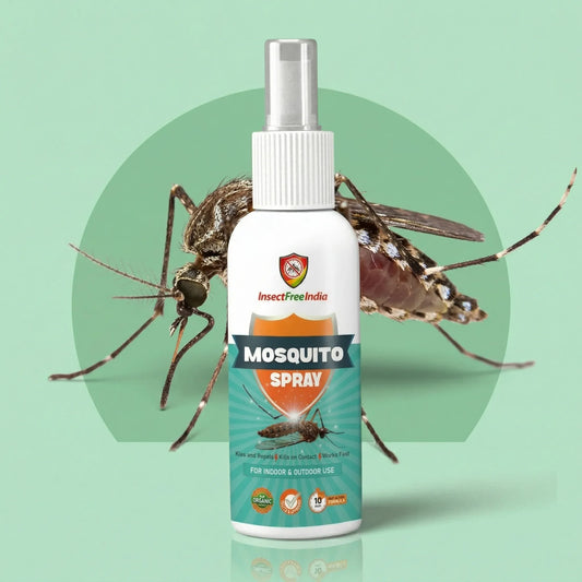 Mosquito Repellent Spray for Home | Herbal Larvicide for Coolers, Garden & Outdoor | Natural & Long-Lasting | Insect Free India