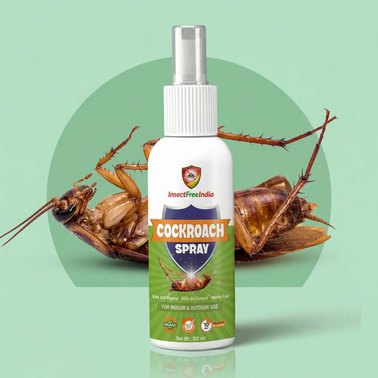 Cockroach Repellent Spray for Kitchen & Home | Herbal Non-Toxic Formula | Safe for Family | Insect Free India