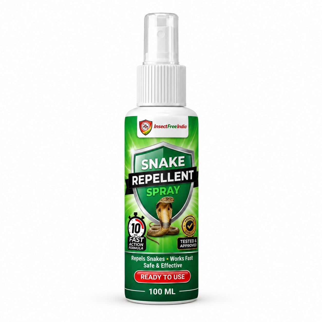 Herbal Snake Repellent Spray for Home, Garden & Outdoor 100ml