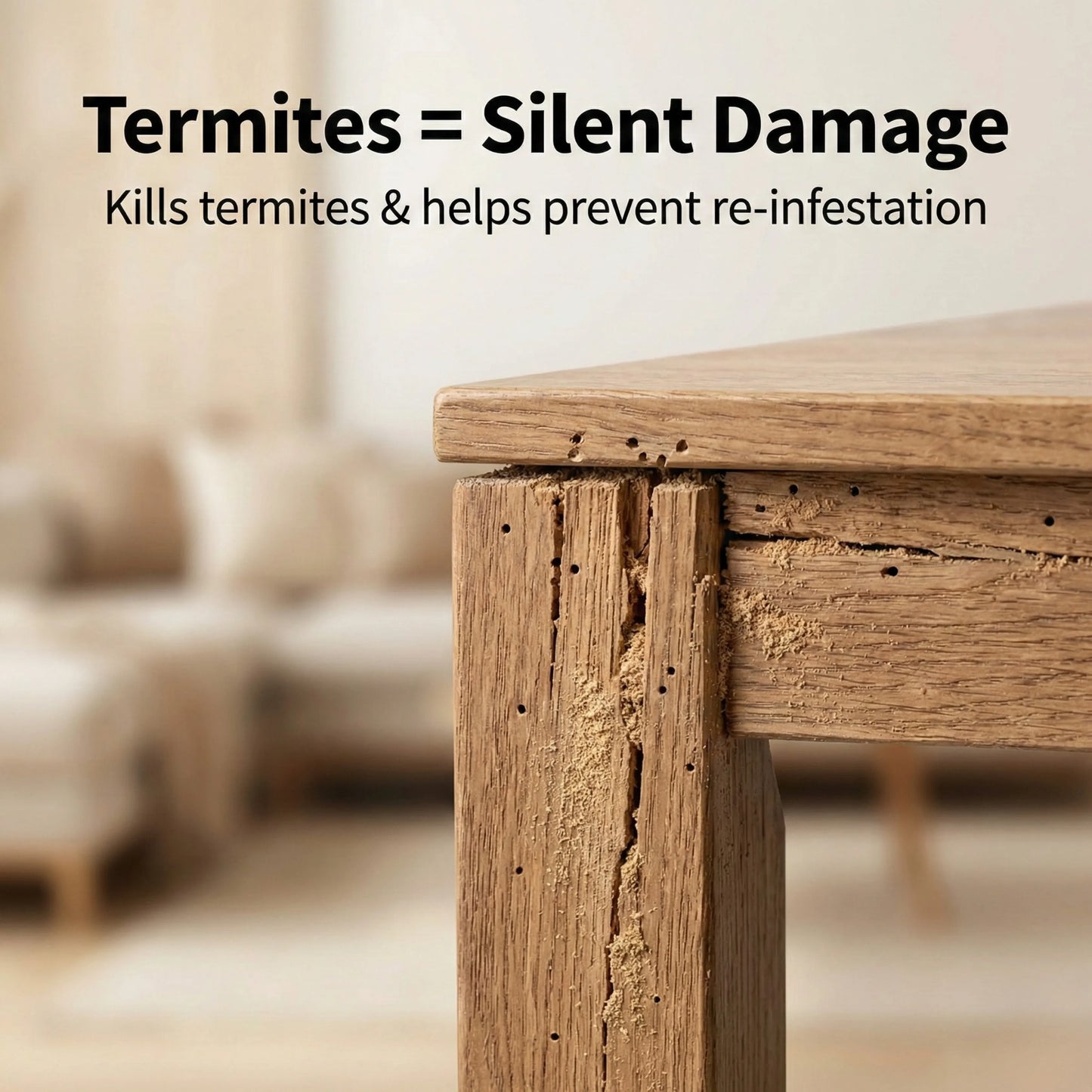 Termite Repellent Spray for Wood & Furniture | Herbal Anti-Termite Treatment | Long-Lasting Protection | Insect Free India